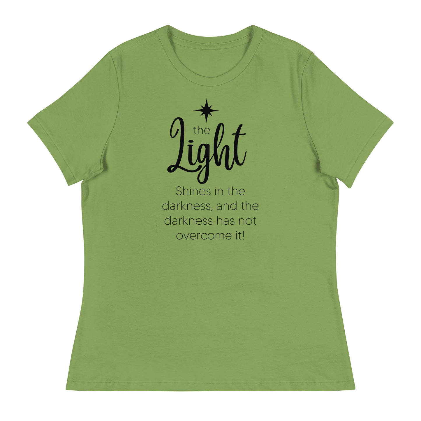 The Light - Women's Relaxed Christmas T-Shirt