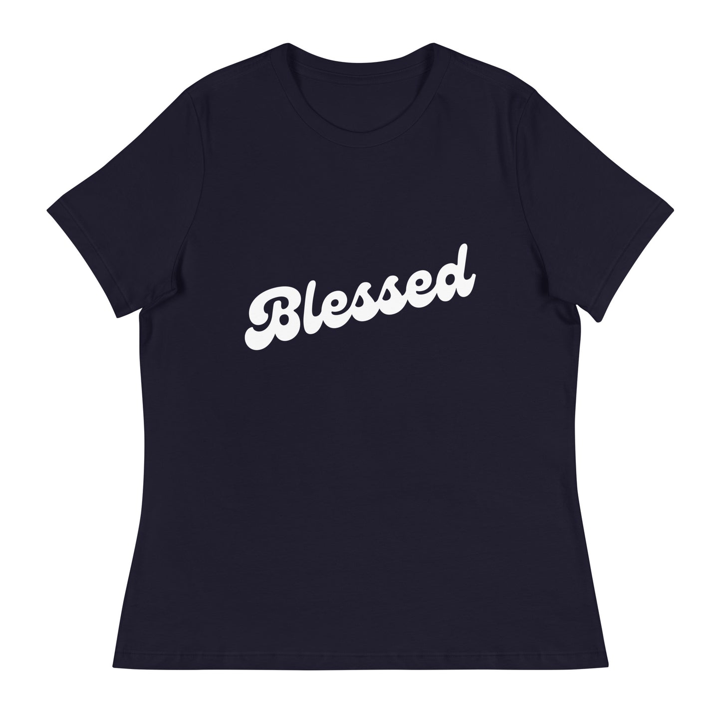 Blessed (White design)  - Women's Relaxed T-Shirt