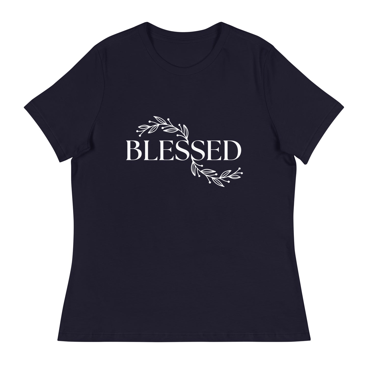 Blessed (White design) - Women's Relaxed T-Shirt