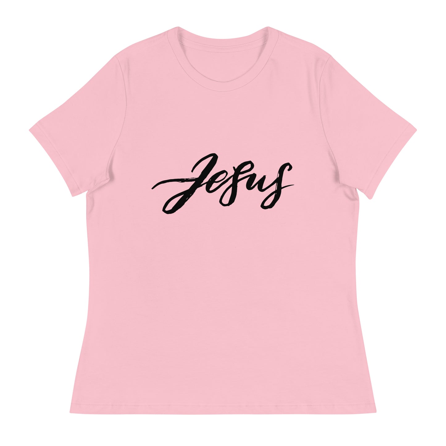 Jesus (Black design) - Women's Relaxed T-Shirt