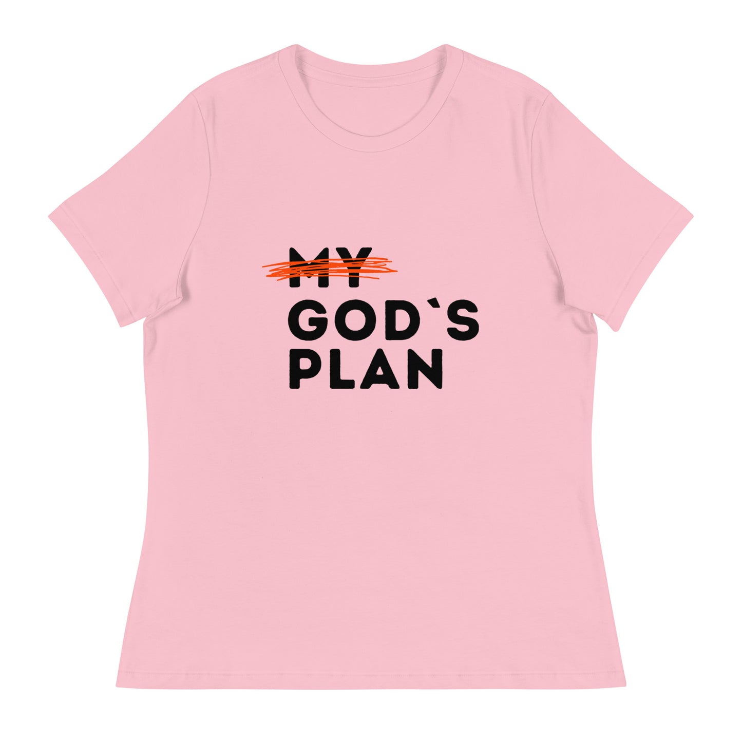 My God's Plan - Women's Relaxed T-Shirt