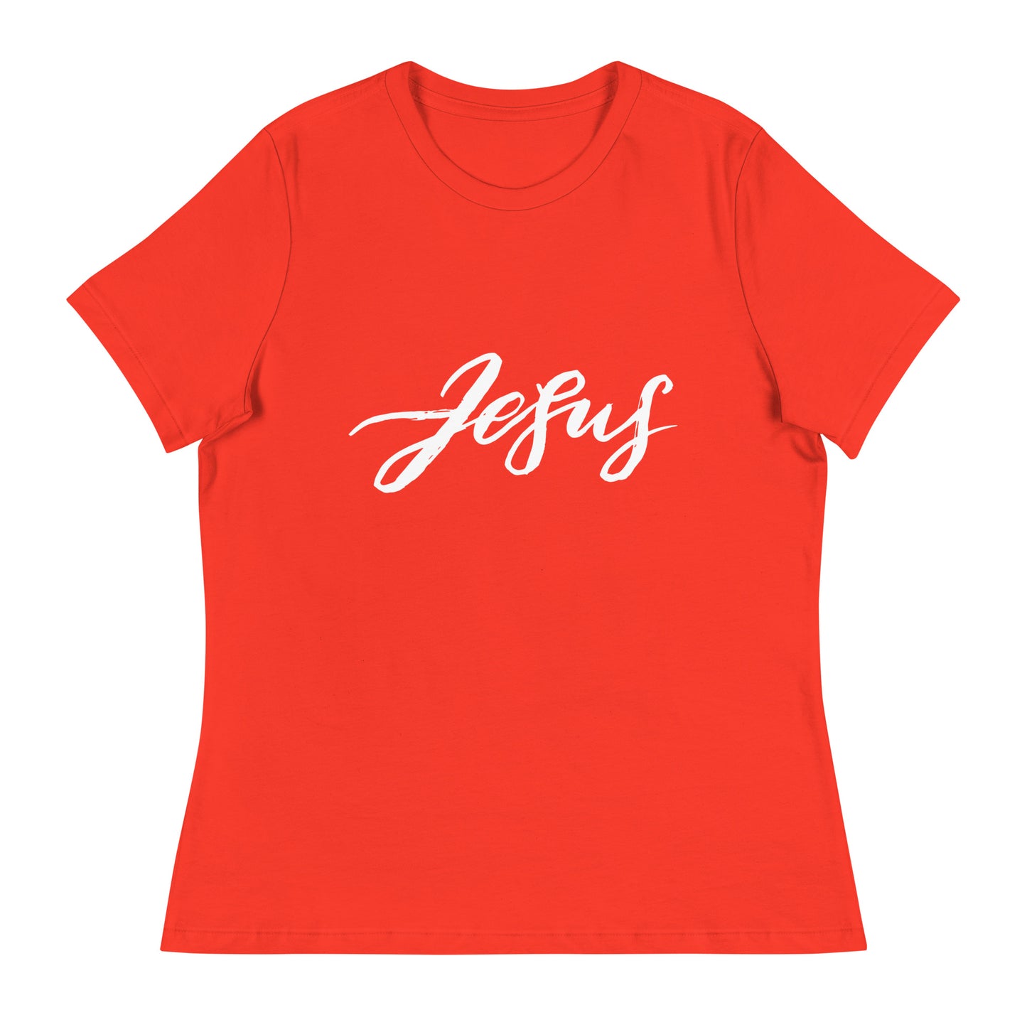 Jesus (White design) - Women's Relaxed T-Shirt