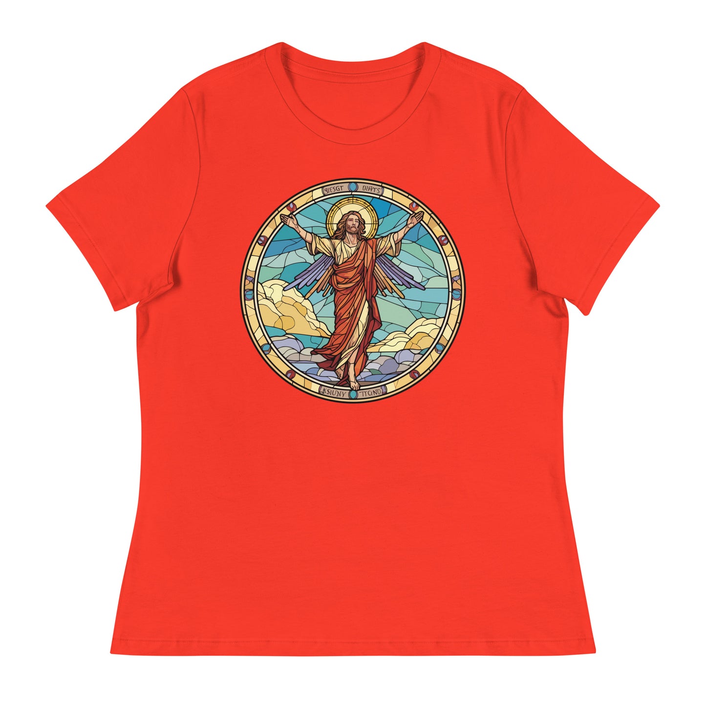 Jesus in the Sky - Women's Relaxed T-Shirt