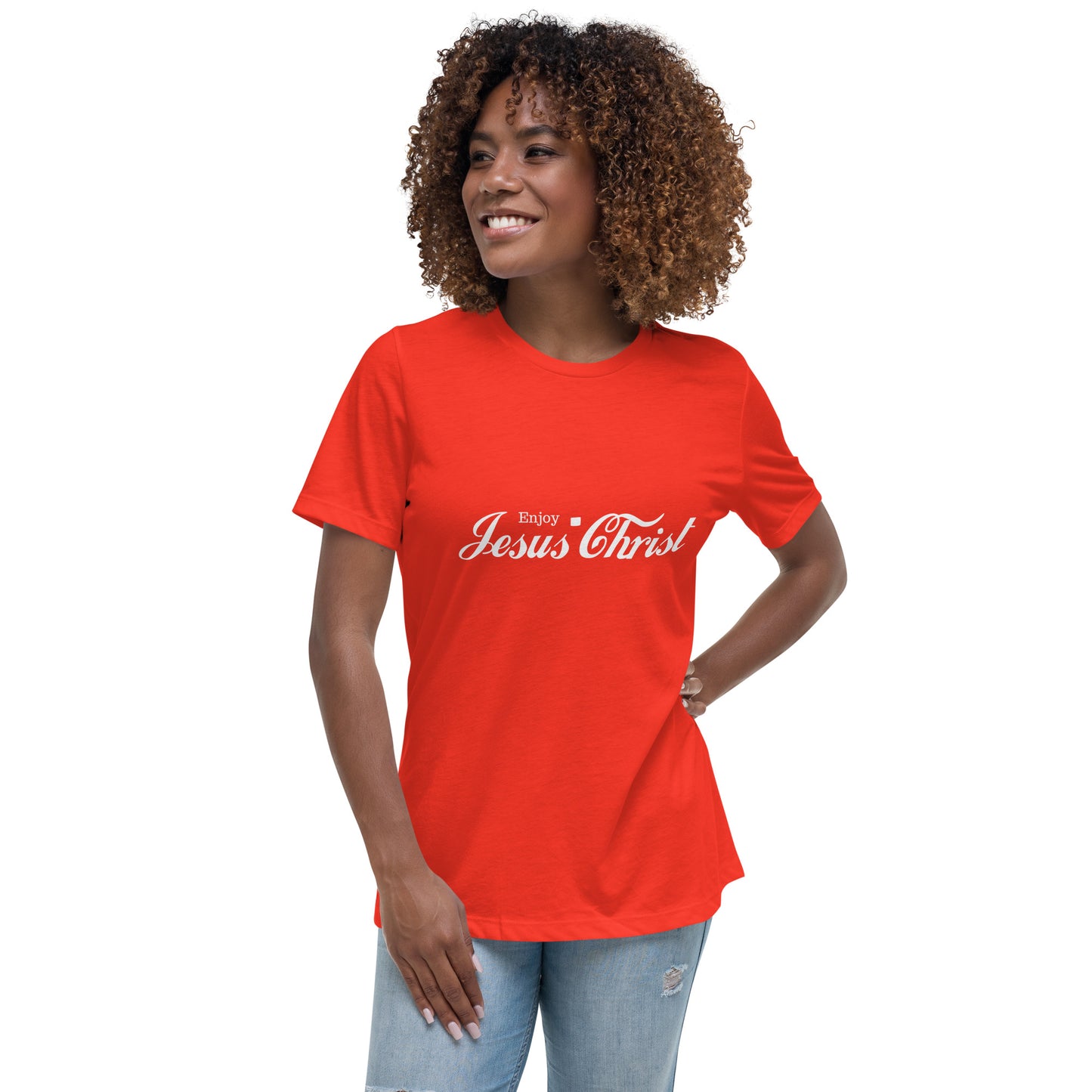 Jesus Christ Coke - Women's Relaxed T-Shirt