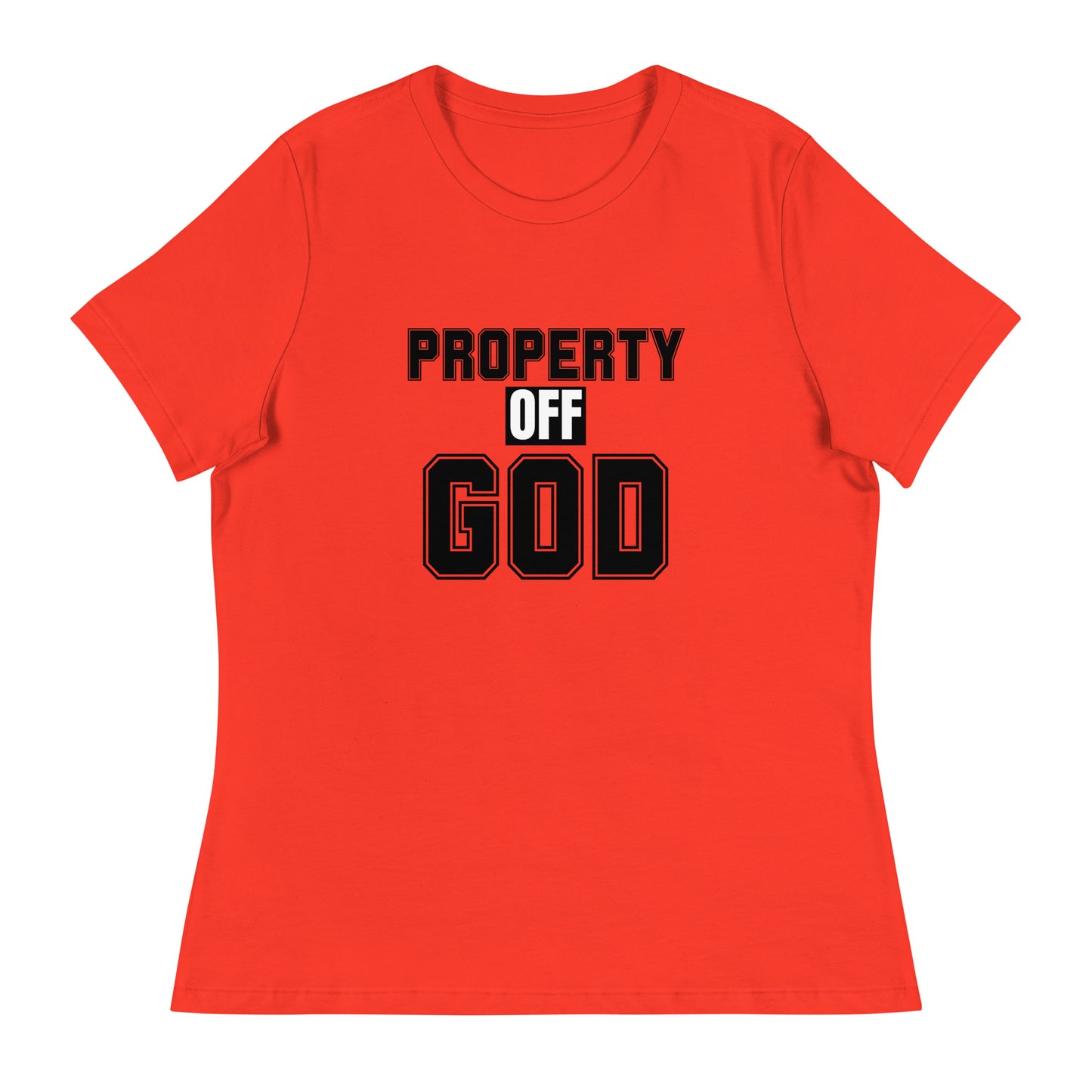 Property off god - Women's Relaxed T-Shirt