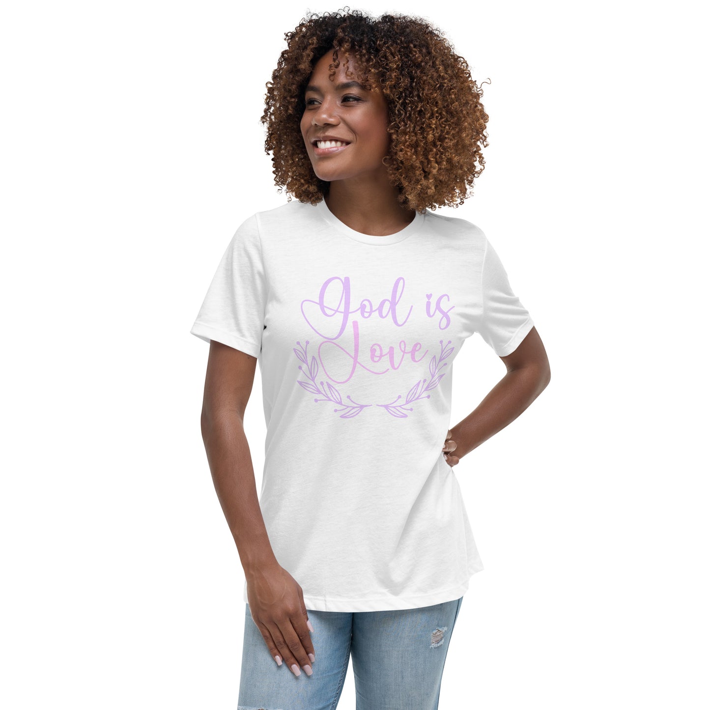 God is Love - Women's Relaxed T-Shirt