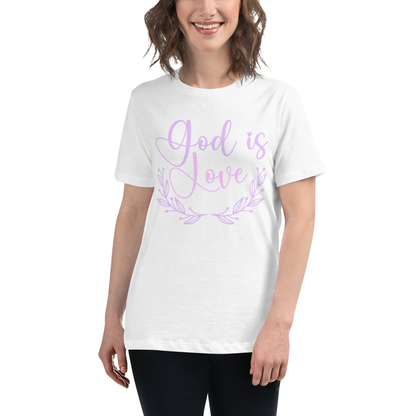 God is Love - Women's Relaxed T-Shirt