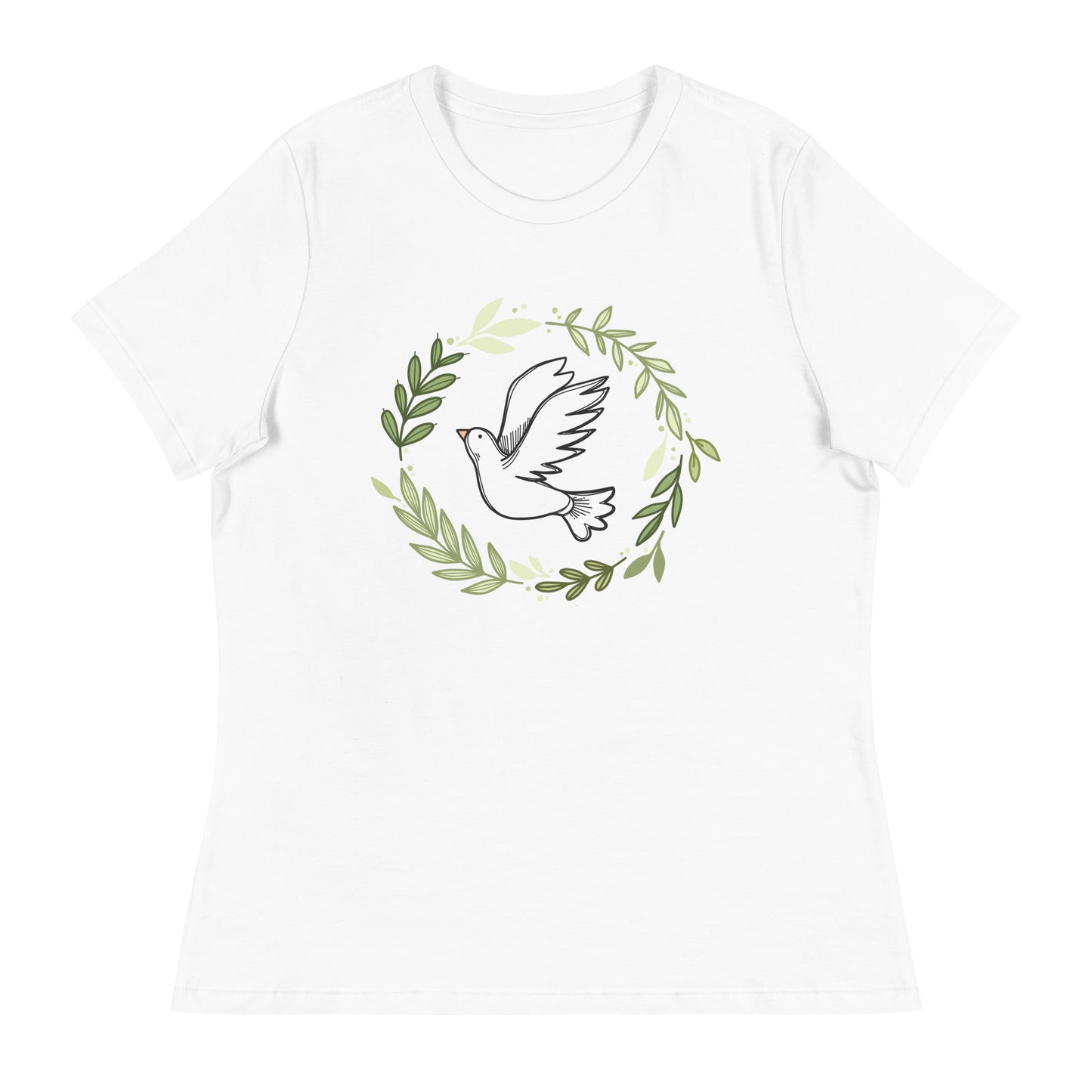 Religious Dove - Women's Relaxed T-Shirt