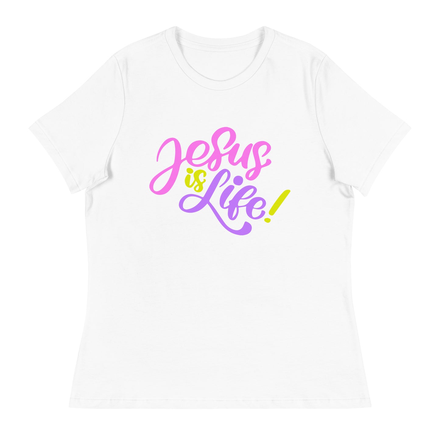 Jesus is Life - Women's Relaxed T-Shirt