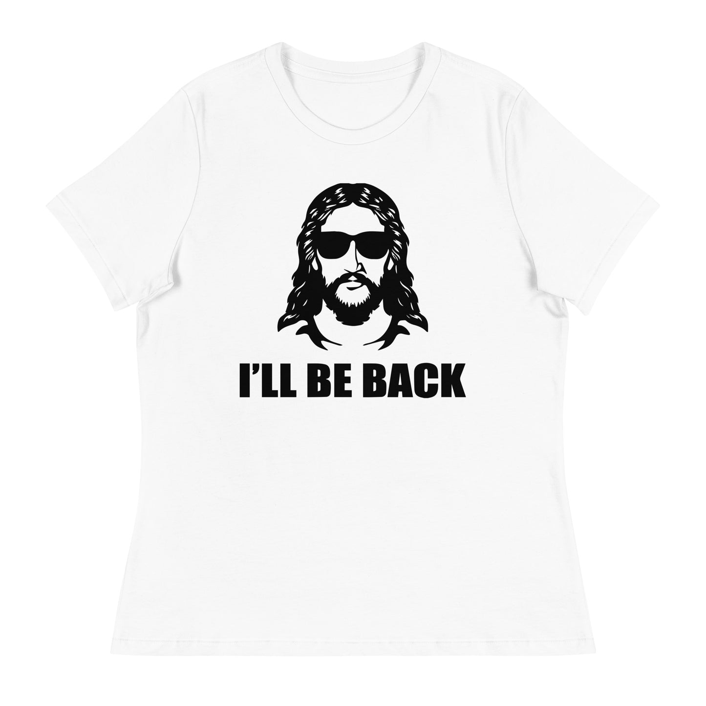 I'll Be Back (Black design) - Women's Relaxed T-Shirt