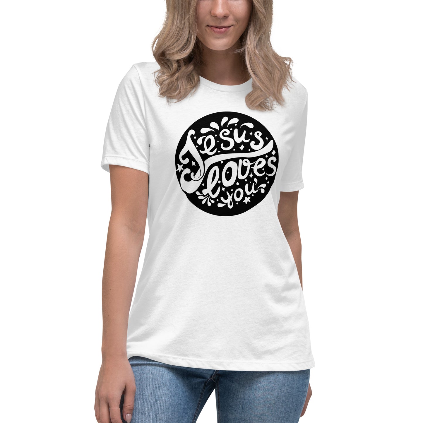 Jesus Loves you - Women's Relaxed T-Shirt