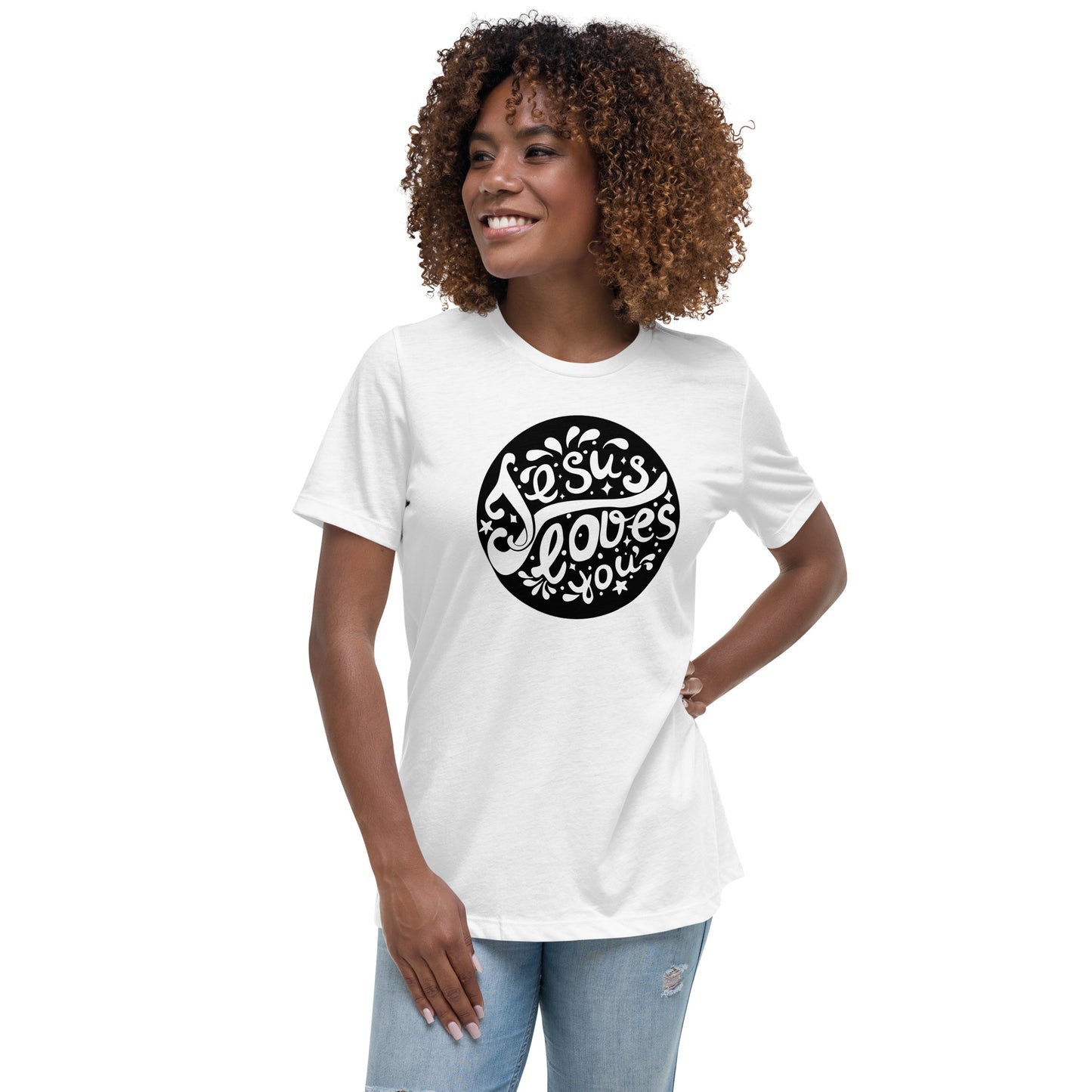 Jesus Loves you - Women's Relaxed T-Shirt