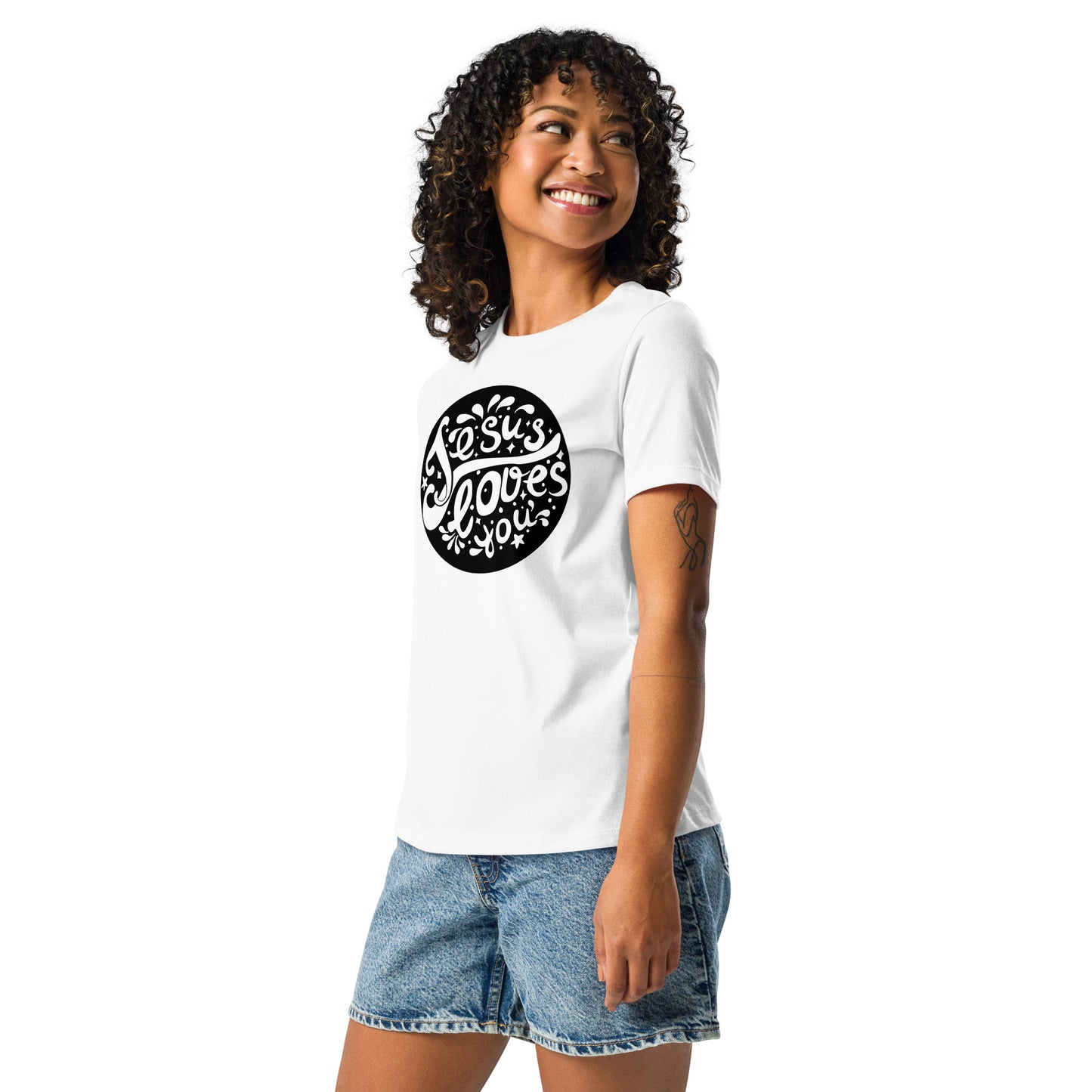 Jesus Loves you - Women's Relaxed T-Shirt